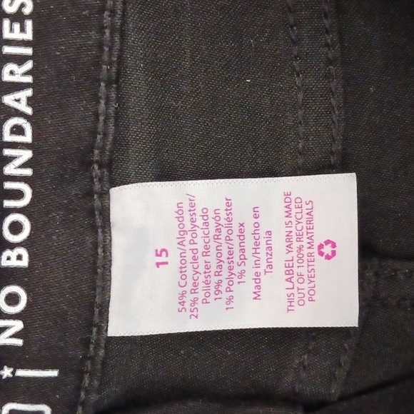 No Boundaries black jeans size 15 - Picture 5 of 5